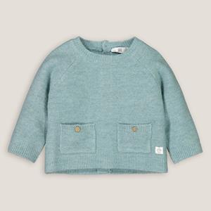 LA REDOUTE COLLECTIONS Trui in fijn tricot met ronde hals