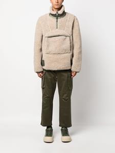 Sacai Sweater met rits - Beige