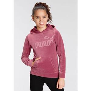 PUMA Kapuzensweatshirt "ESS+ Velour Hoodie G"