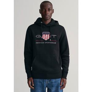 Gant Hoodie "REG ARCHIVE SHIELD HOODIE", mit modischer Logostickerei auf der Brust