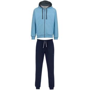 Trigema Hoodie "TRIGEMA Gemütlicher Freizeitanzug mit Kapuze"