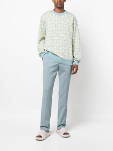 Versace Versace Allover trui - Blauw