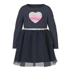 name it Kinder Jerseykleid NMFNORSTAR blau Mädchen 