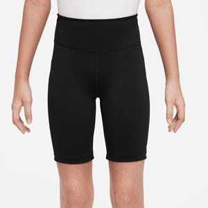 Nike One bikershorts voor meisjes - Zwart