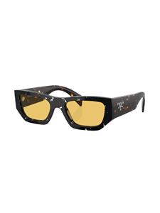 pradaeyewear Prada Eyewear Zonnebril met schildpadschild design - Bruin