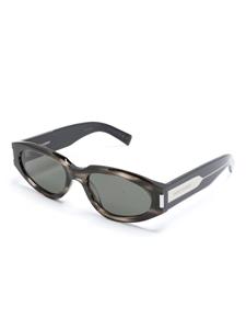 saintlaurenteyewear Saint Laurent Eyewear Zonnebril met ovalen montuur - Zwart