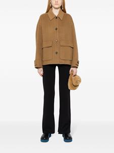 STUDIO TOMBOY two-pocket buttoned jacket - Bruin