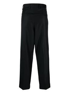 Low Brand virgin wool tailored trousers - Zwart