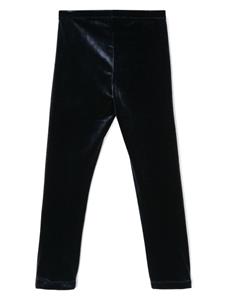 Monnalisa Legging met logobedel - Blauw