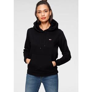 TOMMY JEANS Hoodie TJW REGULAR FLEECE HOODIE met -merklabel