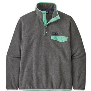 Patagonia M'S Lw Synch Snap-T P/O Middengrijs/Lichtgroen