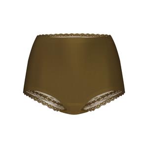 Ten Cate dames secrets kanten taille slip - Invisible - Colours - Kanten hoge dames maxi slip naadloos