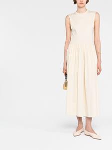 TOTEME Flared midi-jurk - Geel