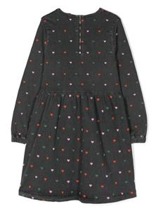 stellamccartneykids Stella McCartney Kids Spijkerjurk met borduurwerk - Grijs