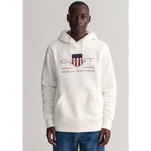 Gant Hoodie "REG ARCHIVE SHIELD HOODIE", mit modischer Logostickerei auf der Brust