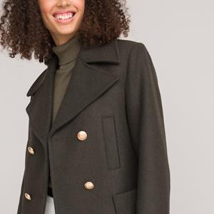 LA REDOUTE COLLECTIONS Korte caban in mixed wollen stof Signature ANTON