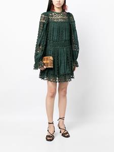 ullajohnson Ulla Johnson Lata kanten mini-jurk - Groen