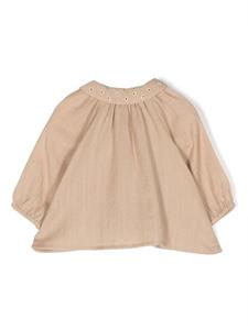 Geruit shirt - Beige