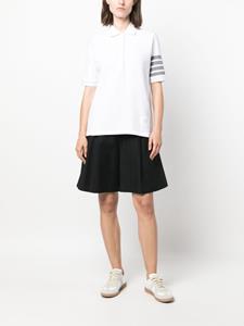 thombrowne Thom Browne Poloshirt met 4 strepen - Wit