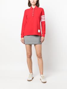 Thom Browne Poloshirt met lange mouwen - Rood