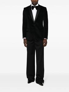 DONDUP Ribfluwelen blazer - Zwart