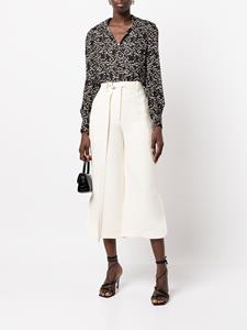 adamlippes Adam Lippes Zijden blouse - Zwart