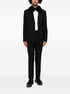 Comme Des Garçons Homme Plus pressed-crease tailored trousers - Zwart