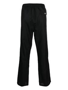 Soulland Straight wollen broek - Zwart