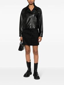 DKNY Donsjack met gespreide kraag - Zwart