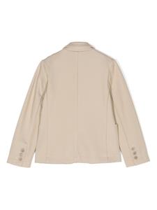 trussardijunior TRUSSARDI JUNIOR Blazer met geborduurd logo - Bruin