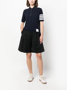 thombrowne Thom Browne Poloshirt met 4 strepen - Blauw