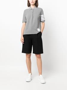 thombrowne Thom Browne Poloshirt met 4 strepen - Grijs