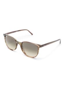 Ray-Ban Elliot zonnebril met geometrisch montuur - Bruin