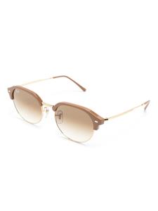 Ray-Ban RB4429 zonnebril met rond montuur - Beige