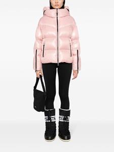 Moncler Huppe quilted hooded jacket - Roze