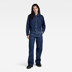 G-Star RAW Judee Carpenter Low Waist Loose Jeans - Donkerblauw - Dames