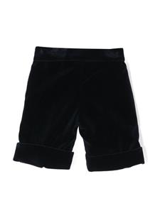 lastupenderia La Stupenderia Fluwelen shorts - Blauw