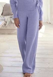 Lascana Tricotbroek -Loungebroek met ribboorden, loungewear