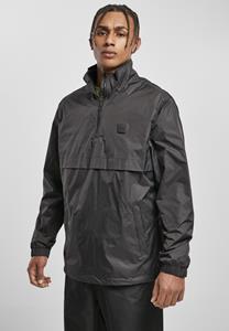 URBAN CLASSICS Outdoorjacke "Herren Stand Up Collar Pull Over Jacket", (1 St.), mit Kapuze