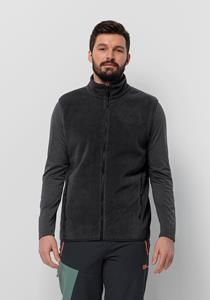 Jack Wolfskin Waldsteig FZ Vest Men Fleece bodywarmer Heren L black b