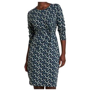Tranquillo Jerseykleid tranquillo Bio-Damen-Minikleid mit Taillendetail
