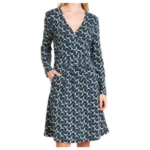 Tranquillo Jerseykleid tranquillo Bio-Damen-Minikleid mit aufgesetzten Se