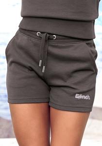 Bench. Loungewear Short met logoprint en borduursel