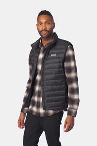 Jack Wolfskin Packs & GO Down Vest Men Donzen bodywarmer Heren L zwart b