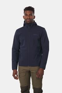 Jack Wolfskin Bornberg Hoody Men Softshelljack Heren L blue night b