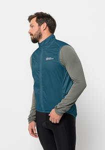 Jack Wolfskin Morobbia Wind Vest Men L blue daze b
