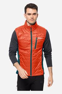 Jack Wolfskin Routeburn Pro Ins Vest Men Outdoor-bodywarmer Heren L rood wi