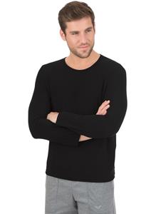 Trigema Strickfleece-Pullover "TRIGEMA Fleece–Rundhalsshirt"