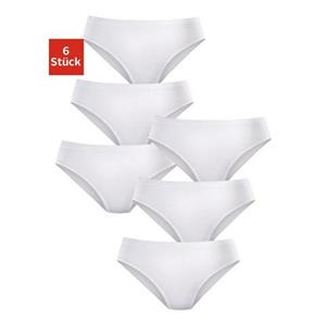 Petite fleur Jazz-hipsters van puur katoen (6 stuks, Set van 6)