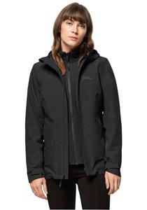 Jack Wolfskin Moonrise 3in1 Jacket Women 3-in-1-Jacke L black b